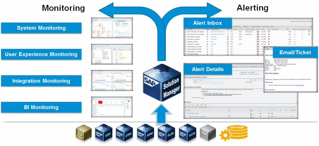 SAP Solution Manager System Monitoring Application.